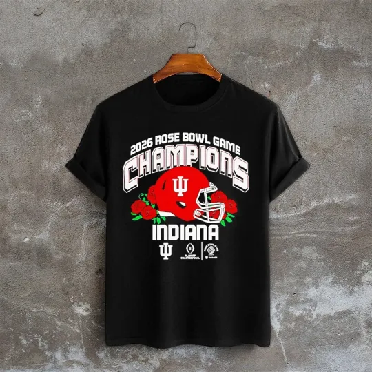 Indiana 2026 Rose Bowl Champions T-Shirt