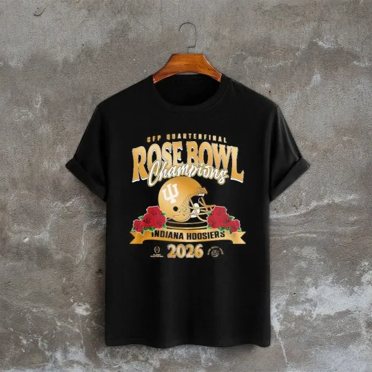 Discover Indiana Champions Rose Bowl 2025-2026 Tshirt