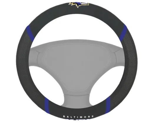 Discover football BALTIMORE Steering Wheel Cover