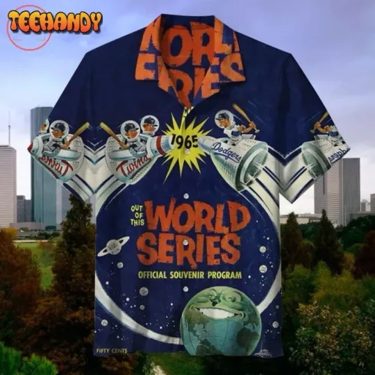 Discover Los Angeles Dodge Retro Hawaiian Shirt