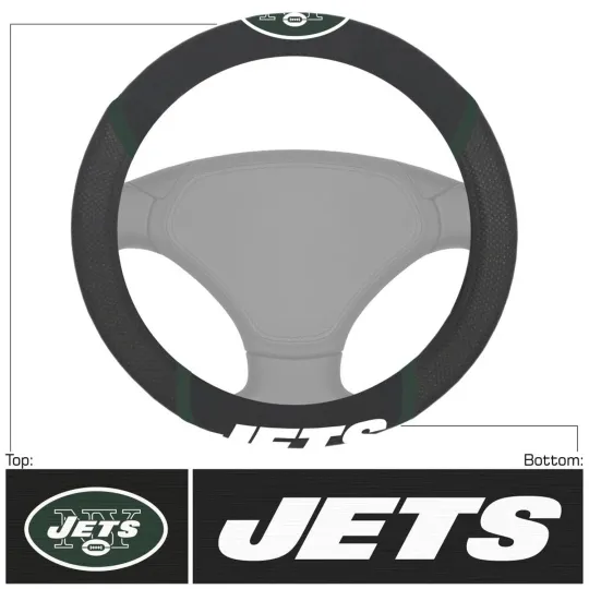 Discover football New York Steering Wheel Cover
