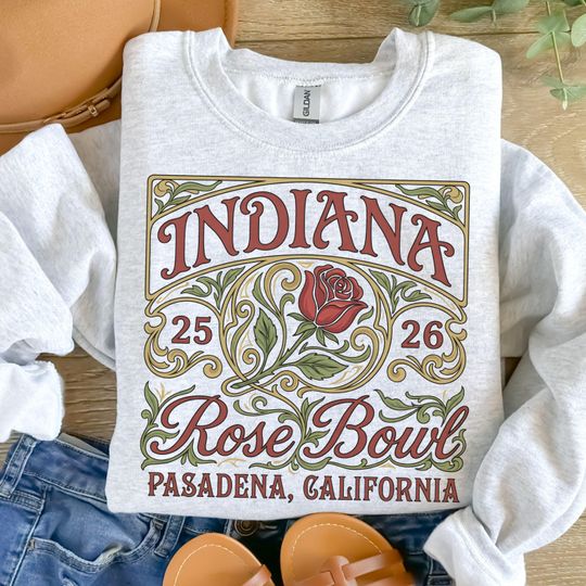 Indiana Rose Bowl Vintage Football Sweatshirt