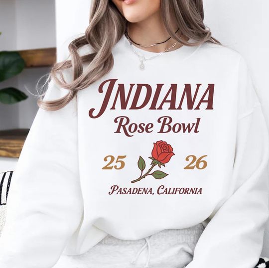 Rose Bowl Indiana 2026 Shirt Sweatshirt Unisex Apparel for Men and Women
