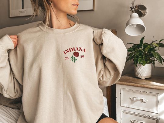 Discover 2026 Bowl Day Shirt, Rose Premium Sweatshirt, Indiana