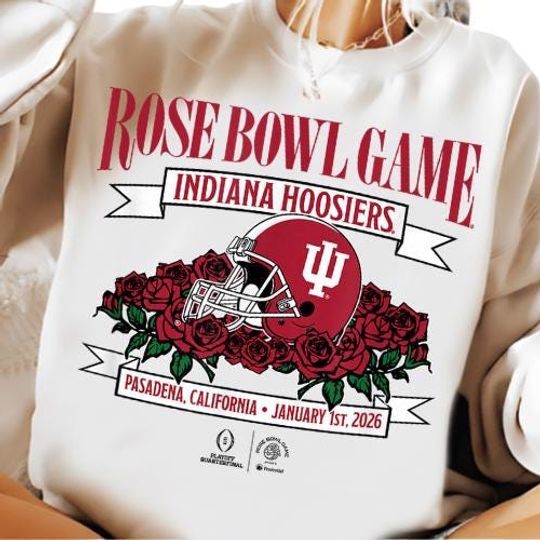 Rose Bowl Game 2026 Indiana Hoosiers Sweatshirt