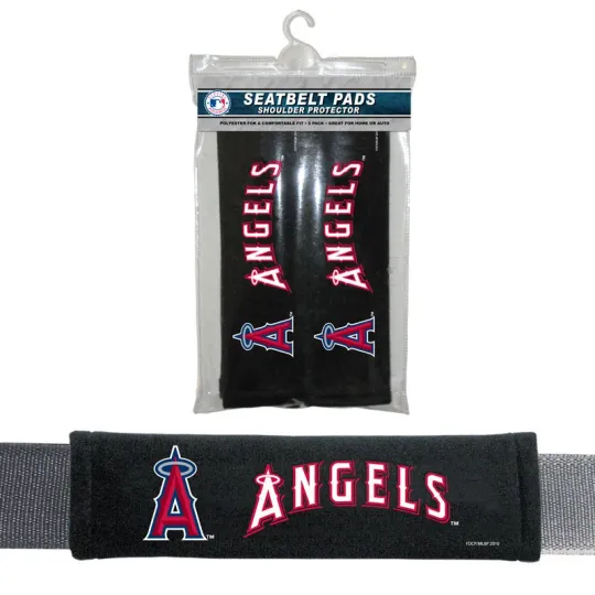 Los Angeles Car Truck Bag Seat Belt Pads / Shoulder Pads Covers