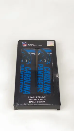 Discover football Carolina Car Truck Suv Van Rally Seat Belt Pads Covers Set