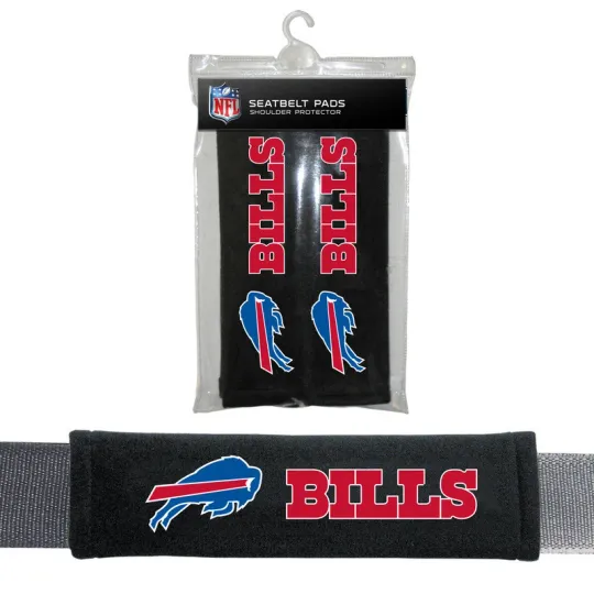 Discover football Buffalo Car Truck Bag Seat Belt Pads / Shoulder Pads Covers