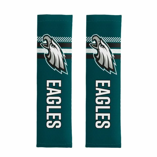 Discover Philadelphia Football Seat Belt Pads Shoulder Protector