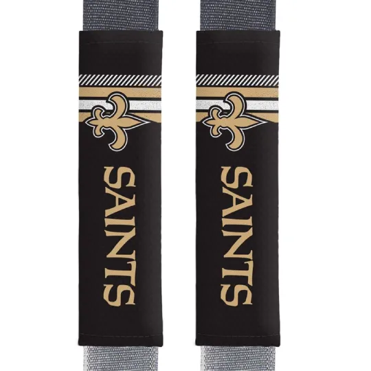 Discover Orleans Football Seat Belt Pads Shoulder Protector