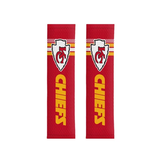 Discover Kansas City Football Seat Belt Pads Shoulder Protector