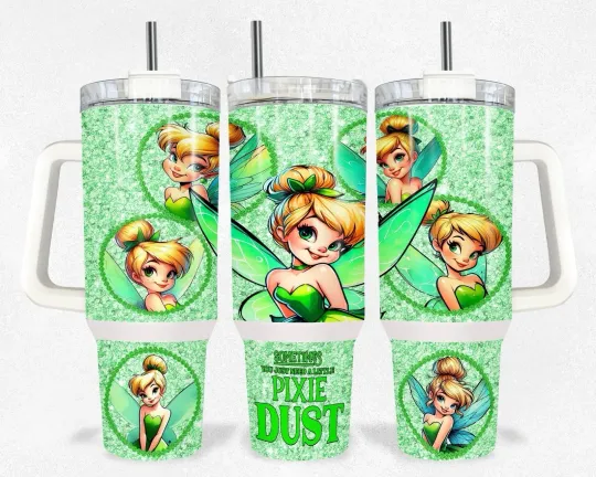 Discover Tinkerbell 40oz Tumbler