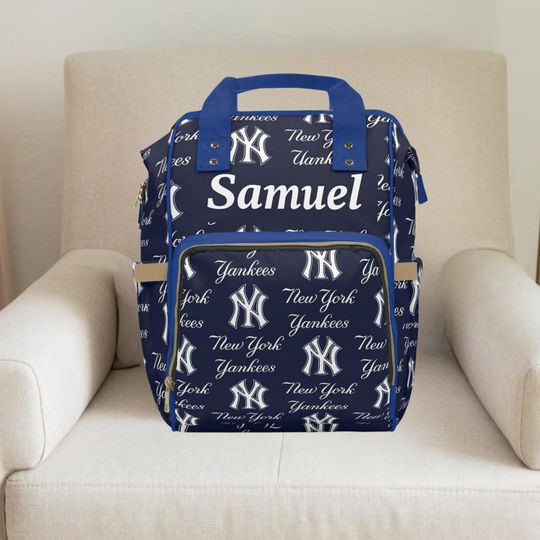 Discover New York Yankees Baseball Diaper Backpack for Boys and Girls