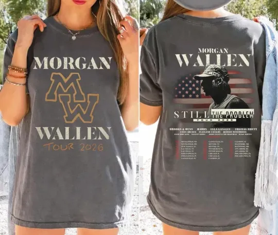 Discover Wallen Western Still The Problem Tour 2026 Shirt,Wallen Western Country Music Shir
