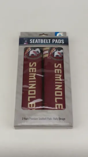 Discover Car Truck Color Shoulder Seat Belt Pad Covers Florida State Seminoles