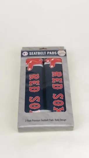 Discover Car Truck Suv Van Rally Shoulder Seat Belt Pads Covers Boston Baseball