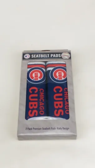 Discover Car Truck Suv Van Rally Shoulder Seat Belt Pads Covers Chicago Baseball