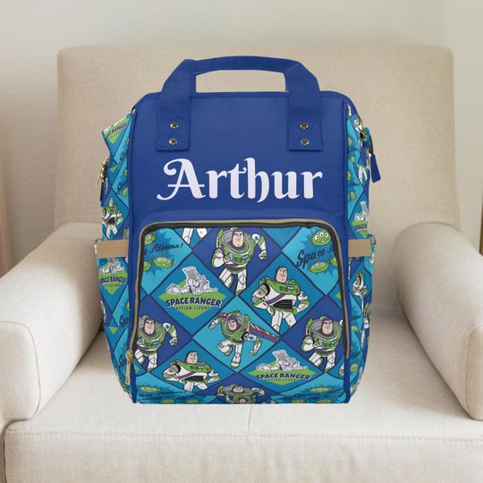 Discover buzz diaper bag, Buzz Lightyear,Toy story,Toy story nursery,Disney, Disney backpack, Boy diaper bag,Custom diaper bag,new baby gift for mum