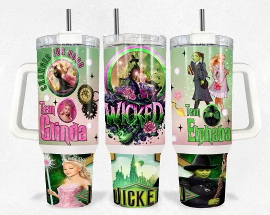Discover Wicked 40oz Tumbler with Handle