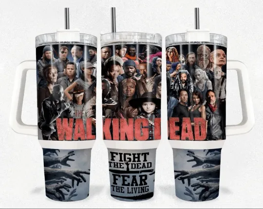 Discover The Walking D 40oz Tumbler with Handle