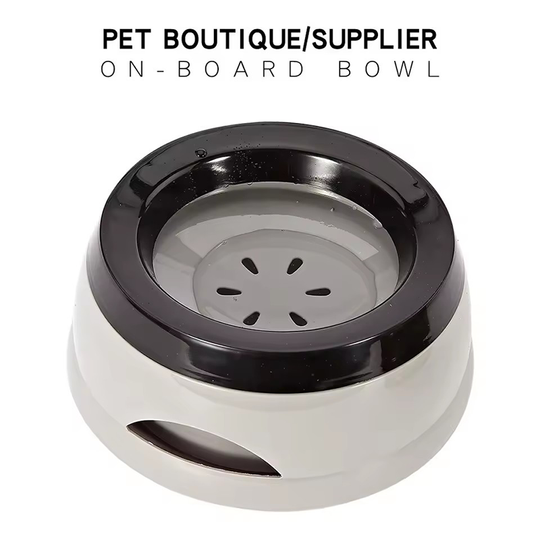 Discover Plastic Anti Spill Dog Bowl for Travel Floating Design Pet Drinking Water Feeder No Wetting Mouth Dog Cat Supplies