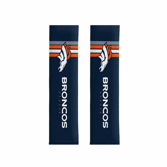 Discover New Denver Football Seatbelt Shoulder Pads Protector Universal Pair