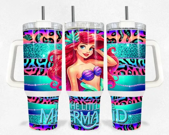 Discover Princess Ariel Little Mermaid 40oz Tumbler