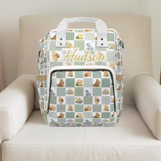 Discover Winnie the Pooh Diaper Backpack for Boys and Girls