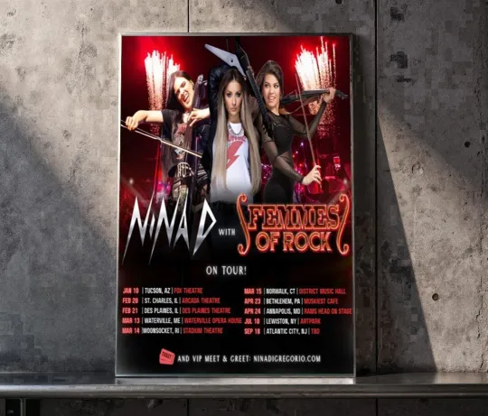 Discover Nina DiGregorio 2026 Tour Show Poster