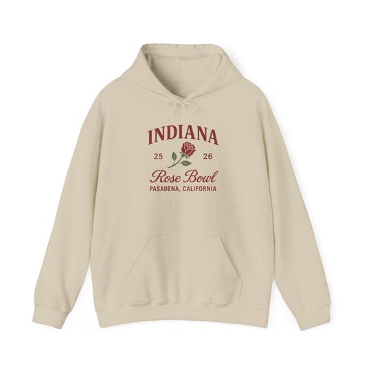 Discover Rose Bowl | Indiana | Heavy Hooded Sweatshirt