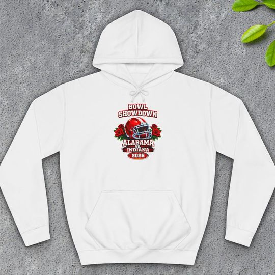 Albany vs Indiana Bowl Game Rose Hoodie 2026 College Football Postseason Hooded Sweatshirt