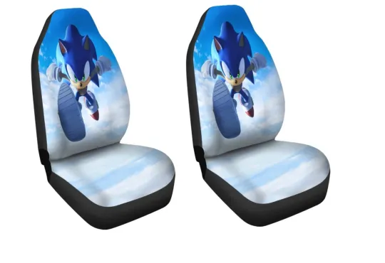 Discover Cartoon Gift Idea Sonic Car Seat Covers Sonic The Hedgehog Movies