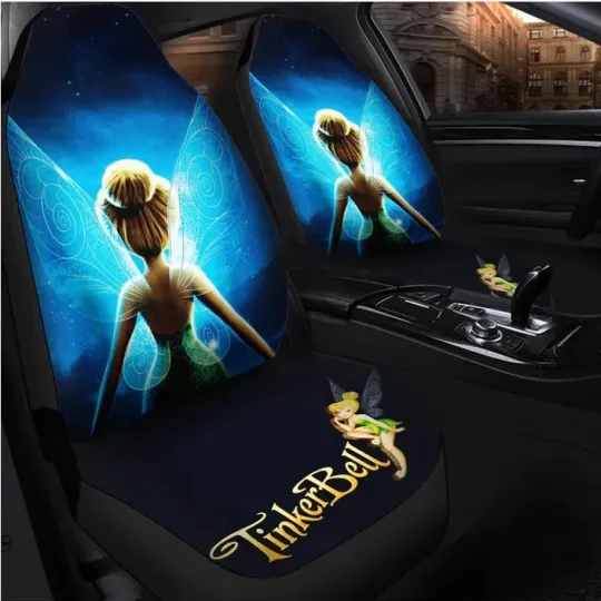 Discover Cartoon Gift For Fans Tinker Bell Premium Car Seat Covers