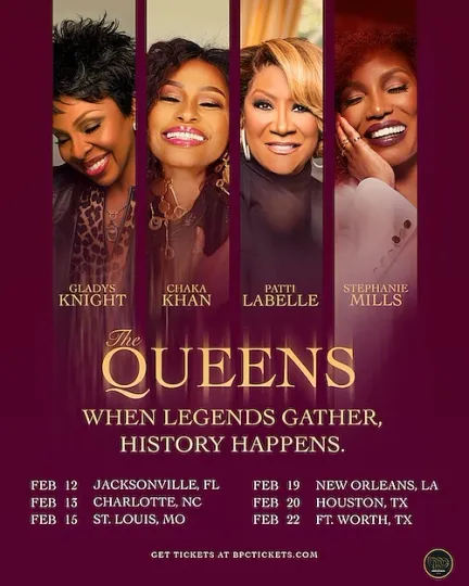 Discover The Queens Tour 2026 Poster