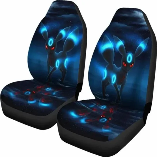 Discover Umbreon Car Seat Covers Universal Fit Set Of 2 Universal Fit Car Accessories