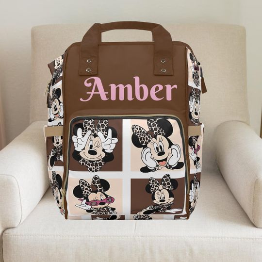 Minnie Mouse Diaper Backpack for Boys and Girls