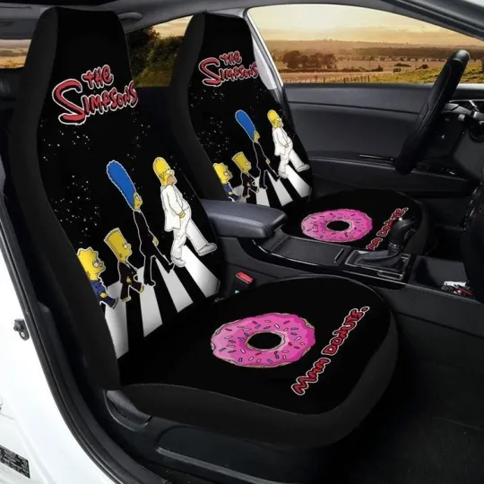Discover Beatles The Simpson Car Seat Covers  for Car