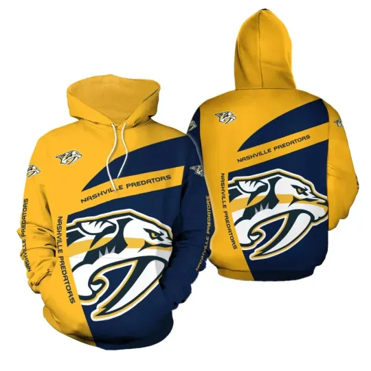 Discover Nashville Predator Hoodie Pullover Hockey Team Gift For Fan Men Women