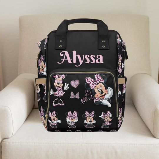 Minnie Mouse Diaper Backpack for Boys and Girls