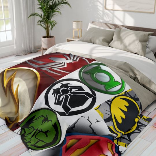 Discover Boys Hero Fleece Blanket