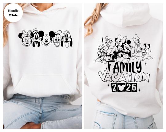 Discover Disney Family Vacation 2026 Sweatshirt,Mickey And Friends Sweatshirt,Disney Mickey And Friends Hoodie,Disney Gift  Sweatshirt,Disney Hoodie