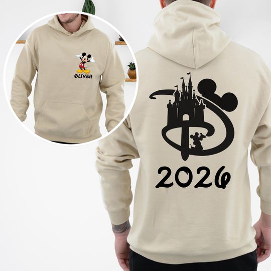 Discover Custom Disney Vacation 2026 family vacation 2026 Sweatshirt Hoodie Shirts: Disneyland Trip Couple T-Shirt