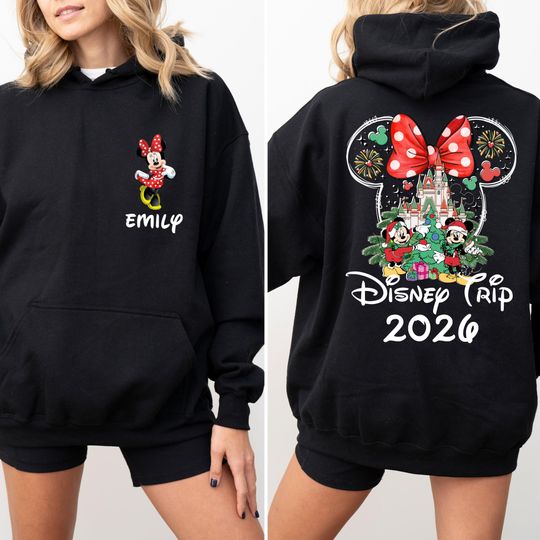 Discover Custom Disney Vacation 2026 family vacation 2026 Sweatshirt Hoodie Shirts: Disneyland Trip Couple T-Shirt