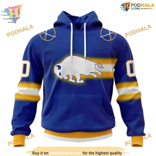 Discover Personalized Buffalo Sabres New Gradient Hoodie