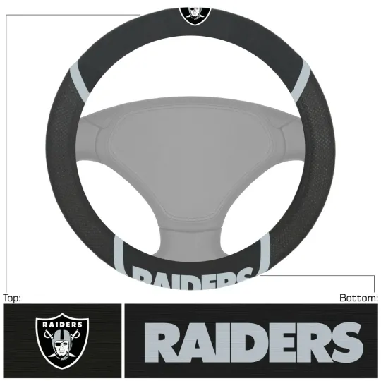 Discover football Las Vegas Car Truck Steering Wheel Cover