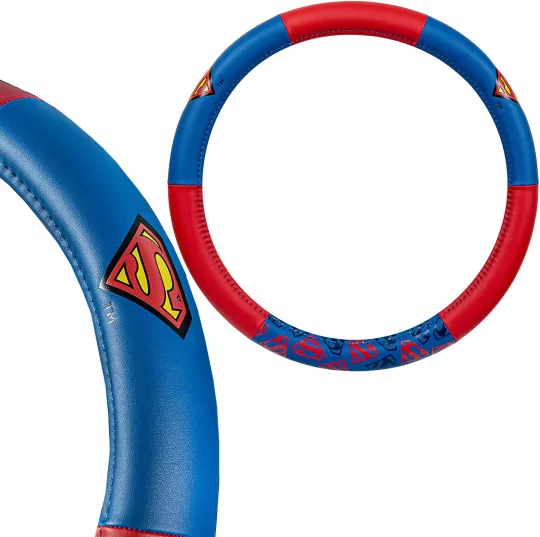 Discover DC Comics Superman Car Truck SUV Steering Wheel Cover