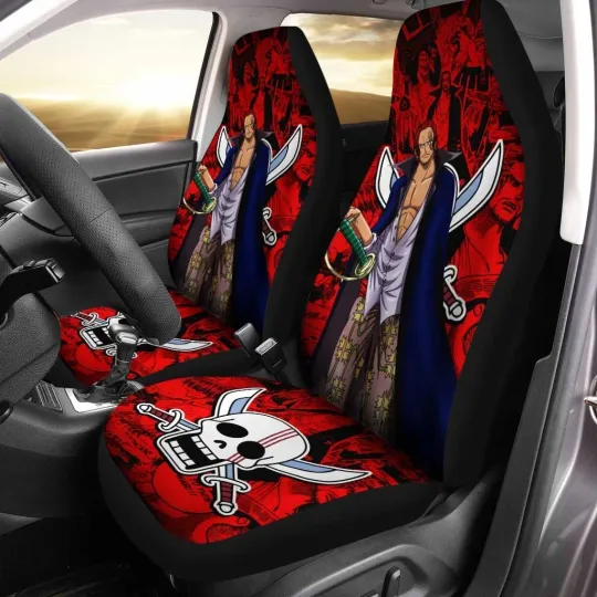 Monkey D Luffy Quotes Car Seat Covers One Piece Anime Car Accessories