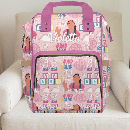 Discover Ms rachel,Ms rachel gifts,Ms rachel backpack Ms rachel theme ,Ms rachel birthday,Girl diaper bag,baby girl diaper bag, custom diaper bag