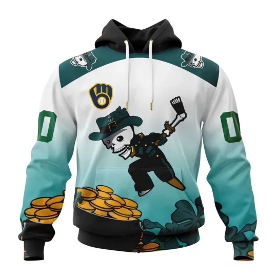 Personalized Milwaukee Admirals 2006/07 St. Patrick’s Day Hoodie Men's Fan Gear