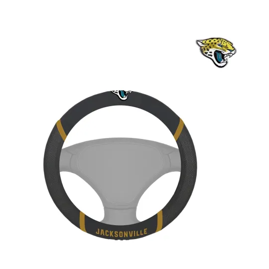 Discover NEW JACKSONVILLE JAGUARS CAR STEERING WHEEL COVER